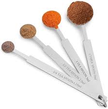 I have got everything cookie scoop on lock. Buy Onekoo 7 Inches Long Handle Measuring Spoons Set Premium Stainless Steel Metal Spoon Tablespoon Teaspoon Coffee Scoop For Accurate Measure Liquid Or Dry Ingredients For Cooking Baking Online
