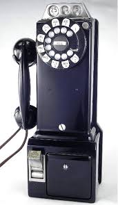 1950s Phone Booth Phone Pay Phone Vintage Telephone Old Phone