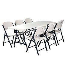 Advantages Of White Folding Table And Chairs Designalls Folding Table Table And Chair Sets Table And Chairs
