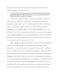 Law School Writing Sample Interoffice Memorandum
