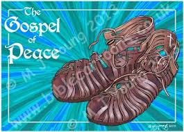 Ephesians 06 Armour Of God Gospel Of Peace Blue Armor Of God Ephesians Womens Bible Study