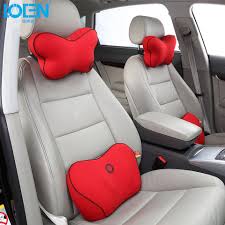 Quality Assurance 1 Set Car Pillow Lumbar Support Set Space Memory Foam Car Seat Car Seats Car Cushion Lumbar Support