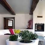Poetic Set de 3 Pots de fleurs Blanc 88,2 x 61,3 x 50 cm ...