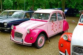 Citroen 2cv Rose Citroen 2cv Citroen Small Cars