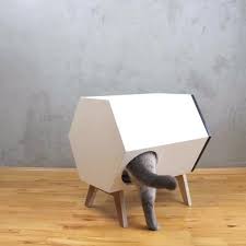Cat Bed Design Cat Furniture Modern Cat House Black And Etsy Modern Cat Furniture Cat Furniture Pet Furniture