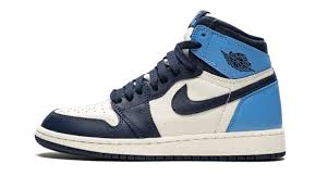 Air Jordan 1 Retro High Og Gs Obsidian University Blue 575441 140 2019 In 2020 Jordan Shoes Girls Blue Jordans Jordan 1 Retro High