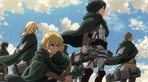 A collection of the top 49 attack on titan anime wallpapers and backgrounds available for download for free. Attack On Titan Squad Gif By Funimation Find Share On Giphy