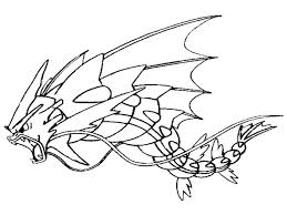 Home > coloring pages > coloring pages pokémon. Gyarados Pokemon Drawing With Colour Novocom Top