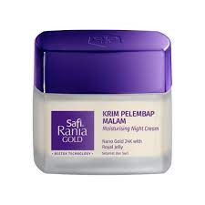 Produk ini memiliki tekstur krim berupa gel yang lembut di kulit dan cepat meresap. Safi Rania Gold Krim Pelembap Malam 40g Harga Review Ulasan Terbaik Di Malaysia 2021