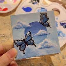 Pin On Aesthetic Painting A small selection of easy canvas painting ideas is here to inspire you in your next painting endeavour, feed your imagination!