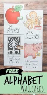 Take a look around, explore our themes tab, and don't forget to sign up for the . Free Alphabet Wall Cards