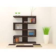 Buy Wooden Bookshelves Online From Scaleinch Com Get Modern Bookshelf With Cleverly Crafted Design And Dark Wood Bookshelf Design Wood Furniture Diy Book Decor