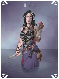 Only warriors who were killed on the battlefield did not go to niflheim. Dominik Zaruba Hel Goddess Of Death