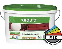 Mipa latexfarbe matt lef, wandfarbe wischfest 5ltr. Latexfarbe Seidenlatex Im Wunschfarbton 2 5 L Bei Hornbach Kaufen