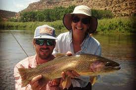 The san juan river is a unique fly fishing river that is well known for having football size rainbow and brown trout. San Juan River Quality Waters Farmington