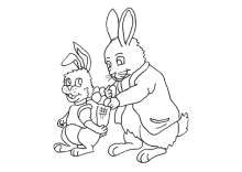 Osterkörbchen basteln vorlagen hase basteln vorlage vorlage osterhase. Ausmalbilder Ostern Osterhase Ostereier Kinder Malvorlagen