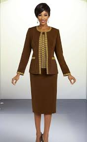 Chocolate Gold Size 20 24 In 2020 Womens Dress Suits Womens Skirt Suits Women Church Suits