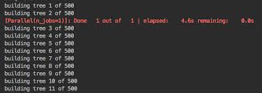What Does The Verbosity Parameter Of A Random Forest Mean Sklearn Stack Overflow