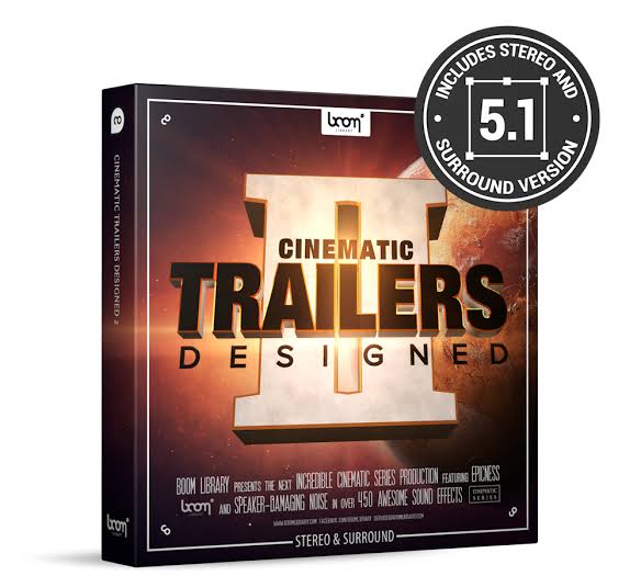 BOOM Library - Cinematic Trailers Designed 2