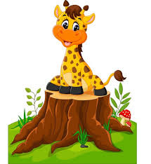 En el nuevo vídeo para nños en español. Girafa Isolada Vetores De Stock Imagens Vetoriais Desenhos Graficos Depositphotos