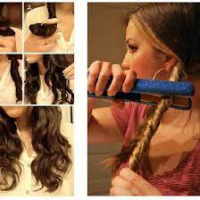 Wie Man Sich Tolle Locken Ganz Einfach Selbst Macht Frisuren Haare Frisur Hochgesteckt