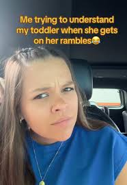 I can definitely have a conversation with my toddler but when her brain  starts to talk faster than her mouth I just say really?😂 #fyp #roadto10k  #toddlermom