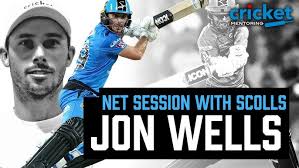 Professional Cricketer Net Session with Scolls