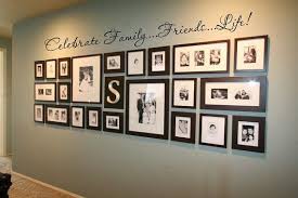 Black And White Photo Frame Ideas Celebrate Family Friends Life 52x5 Vinyl Decal Wall Art Etsy Display Family Photos Picture Hanging Wall Gallery