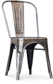 Chaises metalliques pas cher et de haute qualité à chaisestables. Interior Design Chaise Tolix Chaise Metal Brillant Bronze Metallise Industriel Inspiree Tolix Metal Metallise Inspiree Canape Plus Fauteuil Tolix Chaise Chair