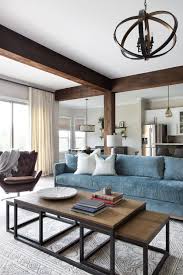 Sara Malek Barney Designs A Rustic Meets Modern Ranch House For A Family Of 9 Rue Living Room Decor Apartment Family Room Living Room Decor