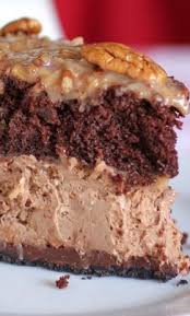 German Chocolate Cheesecake Recette Gateaux Et Desserts Recette Chocolat Nourriture