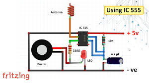 In circuit, an antenna (copper wire) is connected to the base of the first transistor. Contactless Voltage Detector Diy Arduino Esp8266 Nodemcu Projects