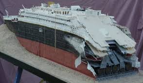 Titanic Forum 1912 Titanic Wreck Model 1 100 Scale For Sale Rms Titanic Titanic Wreck Titanic Facts