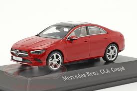 Spark 1 43 Mercedes Benz Cla Coupe C118 Year 2019 Jupiter Red B66960471 Model Car B66960471