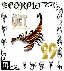 Scorpio Born On October 29