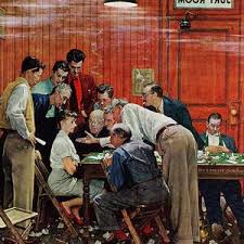Norman percevel rockwell was a 20th century american painter and illustrator. Coin Toss Drawing By Norman Rockwell
