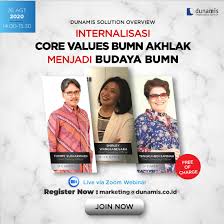 Internalisasi Core Values Bumn Akhlak Menjadi Budaya Bumn Dunamis Organization Services