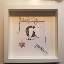 Schutzengel Im Rahmen Ribba Gluckwunschkarte Geschenke Zur Geburt Geschenke