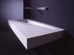 Lavabo Rettangolare In Corian Folio By Boffi Design Neunzig Design Lavello Bagno Arredamento Bagno Progettazione Bagno