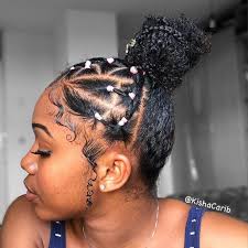 Fix a portion of the volume in the parietal zone; 40 Easy Rubber Band Hairstyles On Natural Hair Worth Trying Coils And Glory