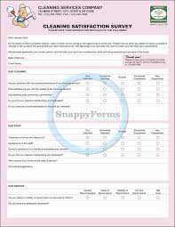 Cleaning Service Satisfaction Survey Word Find Cleaning Service Company Job