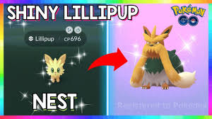 Shiny Lillipup Caught Shiny Stoutland Evolution In Pokemon Go Best Lillipup Nest