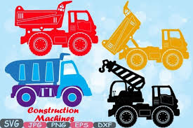 Download Free Svg Construction Machines Silhouette Svg File Cutting Files Dump Trucks Toy Toys Cars Excavator Stickers Builders Work School Clipart Dxf 642s Free Svg Files For Cricut Silhouette And Brother Scan N Cut