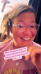 I Have A Lot of Friends Who Are School Teachers