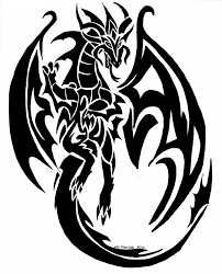 Dragon tribal design temporary tattoo • $1.99 1 of 1 see more. 52 Latest Tribal Dragon Tattoos Designs