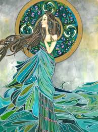 In Irish Mythological Legend Aine Was The Goddess Who Created Abundance For All That Grows Upon Earth Description From Goddess Art Celtic Gods Celtic Goddess