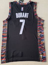 Durant 7 Men S Brooklyn Nets Basketball Embroidered Nba Jersey M 2xl New 2019