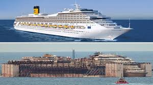 Costa concordia was certified for a maximum of 3780 passengers and a total maximum of 4890 persons on board. Costa Concordia Before And After Incident Youtube