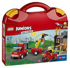 Lego Juniors Fire Patrol Suitcase 10740 Building Kit Lego Https Www Amazon Com Dp B01kjenv48 Ref Cm Sw R Pi Dp Lego Juniors Lego Junior Sets Building Toys