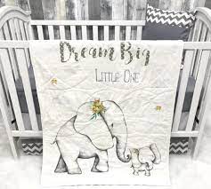 Baby Nursery Set Baby Toddler Blanket Elephant Chevron Etsy Baby Nursery Sets Baby Boy Nursery Themes Baby Nursery Neutral